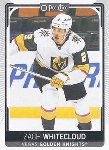 #320 Zach Whitecloud - Vegas Golden Knights - 2021-22 O-Pee-Chee Hockey