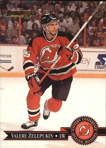 #320 Valeri Zelepukin - New Jersey Devils - 1995-96 Donruss Hockey