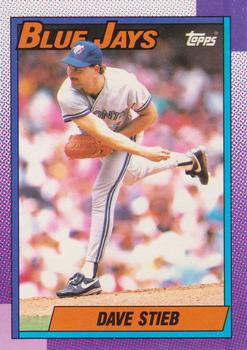 #320 Dave Stieb - Toronto Blue Jays - 1990 Topps Baseball