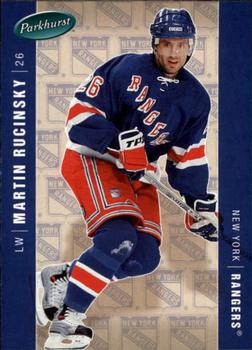 #320 Martin Rucinsky - New York Rangers - 2005-06 Parkhurst Hockey