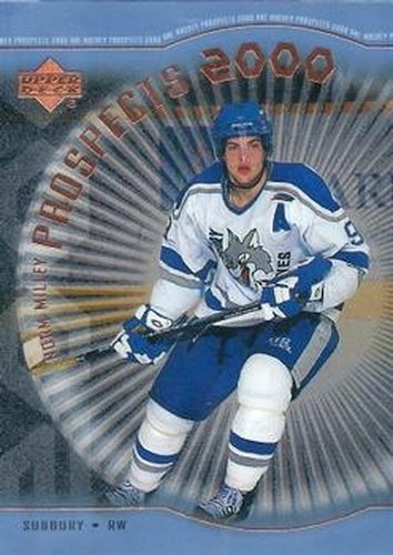 #320 Norm Milley - Sudbury Wolves - 1999-00 Upper Deck Hockey