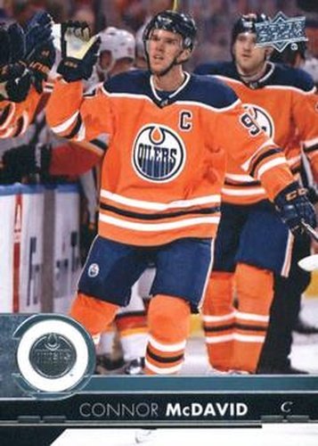 #320 Connor McDavid - Edmonton Oilers - 2017-18 Upper Deck Hockey