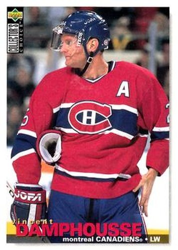#320 Vincent Damphousse - Montreal Canadiens - 1995-96 Collector's Choice Hockey