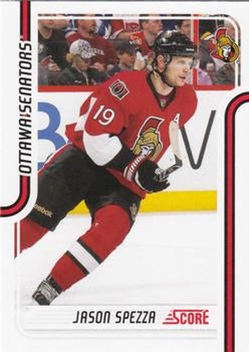 #321 Jason Spezza - Ottawa Senators - 2011-12 Score Hockey