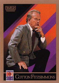 #321 Cotton Fitzsimmons - Phoenix Suns - 1990-91 SkyBox Basketball