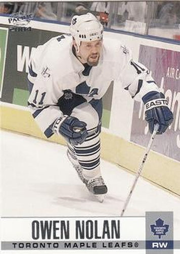 #321 Owen Nolan - Toronto Maple Leafs - 2003-04 Pacific Hockey
