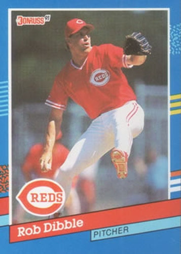 #321 Rob Dibble - Cincinnati Reds - 1991 Donruss Baseball