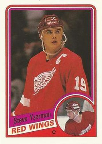 #321 Steve Yzerman - Detroit Red Wings - 1992-93 O-Pee-Chee Hockey