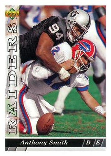#321 Anthony Smith - Los Angeles Raiders - 1993 Upper Deck Football
