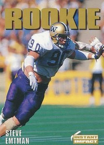 #321 Steve Emtman - Indianapolis Colts - 1992 SkyBox Impact Football