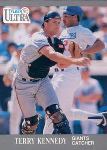 #321 Terry Kennedy - San Francisco Giants - 1991 Ultra Baseball