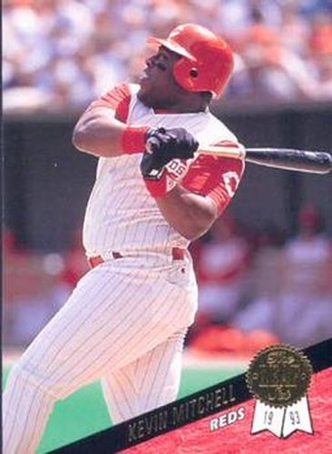 #321 Kevin Mitchell - Cincinnati Reds - 1993 Leaf Baseball
