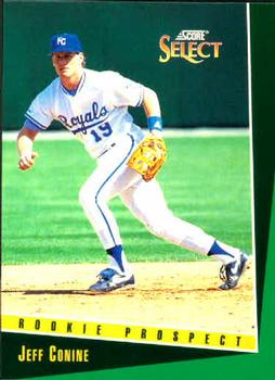 #321 Jeff Conine - Kansas City Royals - 1993 Select Baseball