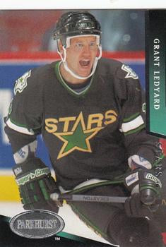#321 Grant Ledyard - Dallas Stars - 1993-94 Parkhurst Hockey