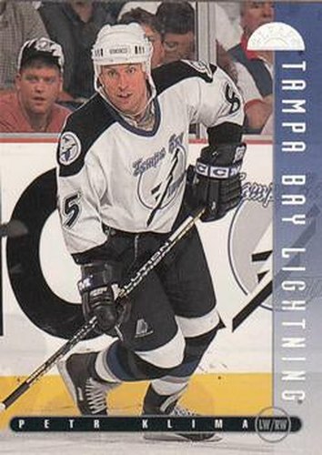 #321 Petr Klima - Tampa Bay Lightning - 1995-96 Leaf Hockey