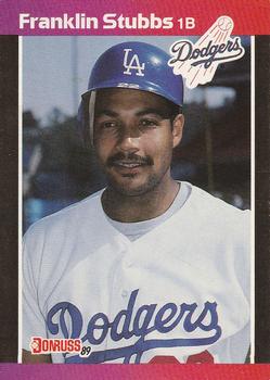 #321 Franklin Stubbs - Los Angeles Dodgers - 1989 Donruss Baseball