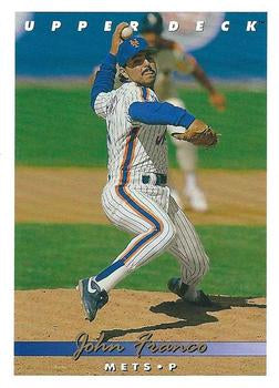 #321 John Franco - New York Mets - 1993 Upper Deck Baseball