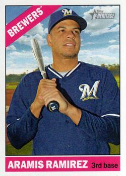 #321 Aramis Ramirez - Milwaukee Brewers - 2015 Topps Heritage Baseball