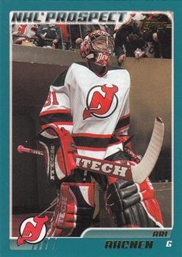 #321 Ari Ahonen - New Jersey Devils - 2003-04 Topps Hockey