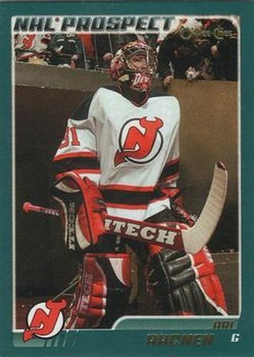 #321 Ari Ahonen - New Jersey Devils - 2003-04 O-Pee-Chee Hockey