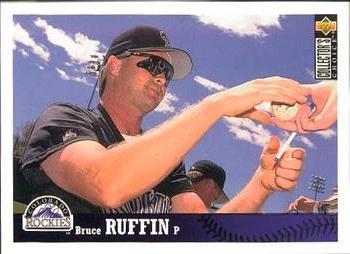 #321 Bruce Ruffin - Colorado Rockies - 1997 Collector's Choice Baseball