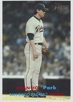 #321 Chan Ho Park - San Diego Padres - 2006 Topps Heritage Baseball