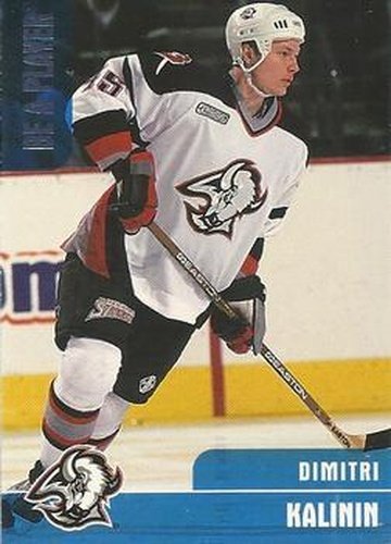 #321 Dimitri Kalinin - Buffalo Sabres - 1999-00 Be a Player Memorabilia Hockey