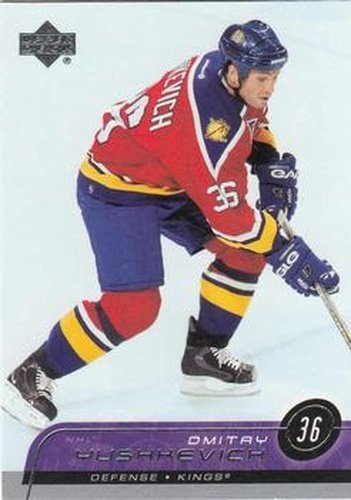 #321 Dimitri Yushkevich - Los Angeles Kings - 2002-03 Upper Deck Hockey