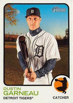 #321 Dustin Garneau - Detroit Tigers - 2022 Topps Heritage Baseball