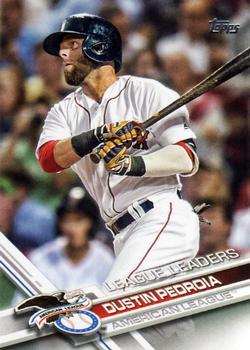 #321 Dustin Pedroia - Boston Red Sox - 2017 Topps Baseball