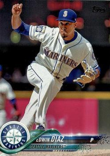 #321 Edwin Diaz - Seattle Mariners - 2018 Topps Baseball
