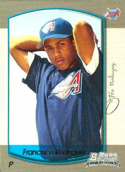 #321 Francisco Rodriguez - Anaheim Angels - 2000 Bowman Baseball