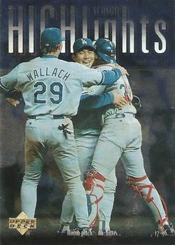 #321 Hideo Nomo - Los Angeles Dodgers - 1997 Upper Deck Baseball
