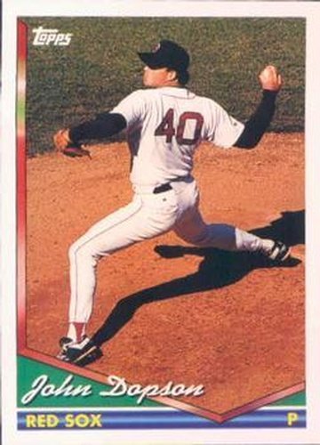 #321 John Dopson - Boston Red Sox - 1994 Topps Baseball