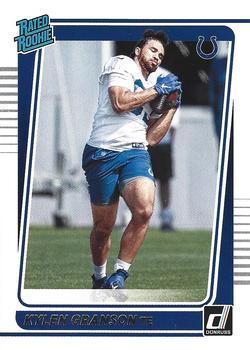 #321 Kylen Granson - Indianapolis Colts - 2021 Donruss Football