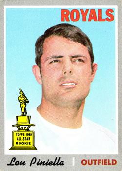 #321 Lou Piniella - Kansas City Royals - 1970 Topps Baseball
