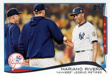 #321 Mariano Rivera - New York Yankees - 2014 Topps Baseball