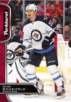 #321 Mark Scheifele - Winnipeg Jets - 2016-17 Parkhurst - Red Hockey
