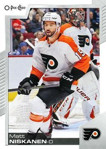 #321 Matt Niskanen - Philadelphia Flyers - 2020-21 O-Pee-Chee Hockey