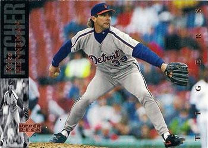 #321 Mike Henneman - Detroit Tigers - 1994 Upper Deck Baseball