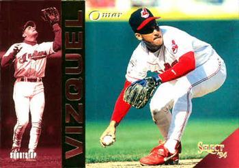 #321 Omar Vizquel - Cleveland Indians - 1994 Select Baseball