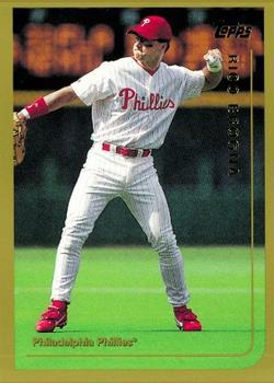 #321 Rico Brogna - Philadelphia Phillies - 1999 Topps Baseball