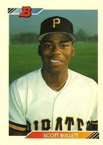 #321 Scott Bullett - Pittsburgh Pirates - 1992 Bowman Baseball
