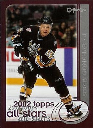 #321 Sergei Gonchar - Washington Capitals - 2002-03 O-Pee-Chee Hockey