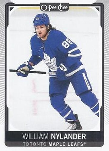#321 William Nylander - Toronto Maple Leafs - 2021-22 O-Pee-Chee Hockey