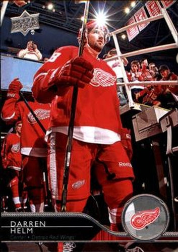 #321 Darren Helm - Detroit Red Wings - 2014-15 Upper Deck Hockey