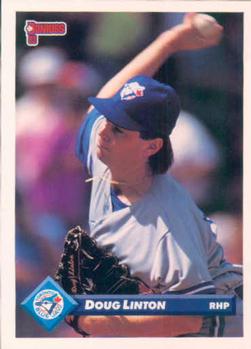 #321 Doug Linton - Toronto Blue Jays - 1993 Donruss Baseball