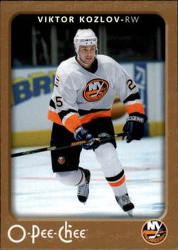 #321 Viktor Kozlov - New York Islanders - 2006-07 O-Pee-Chee Hockey