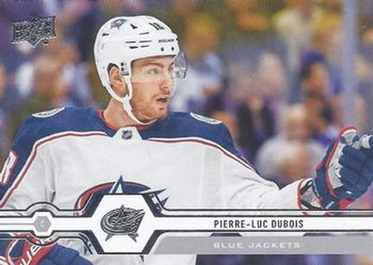 #321 Pierre-Luc Dubois - Columbus Blue Jackets - 2019-20 Upper Deck Hockey