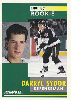 #321 Darryl Sydor - Los Angeles Kings - 1991-92 Pinnacle Hockey